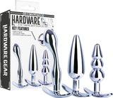 3 in 1 Metal Butt Plug Kit Set