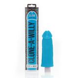 Clone-A-Willie Vibrator (Glow In The Dark) (Blue)